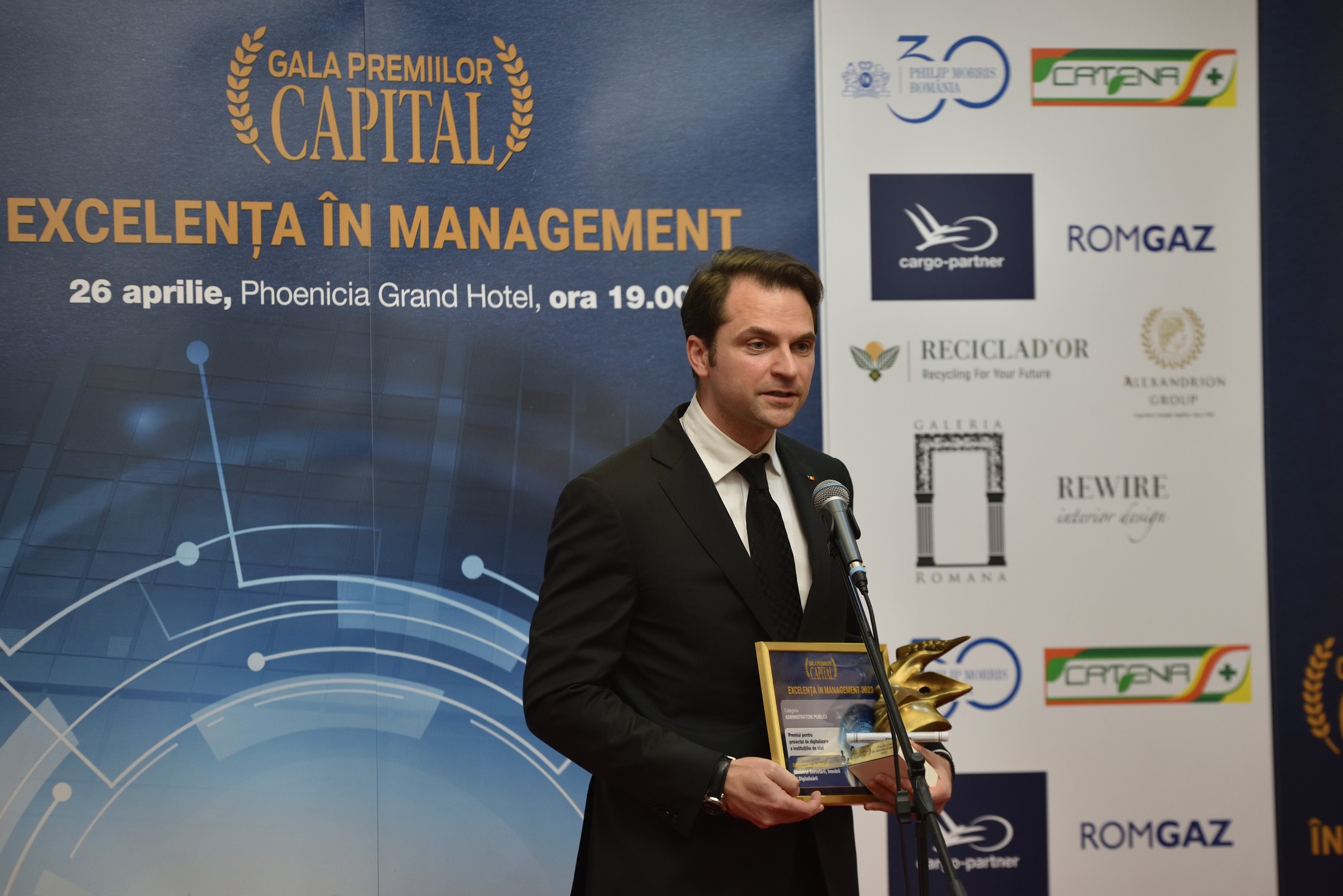 Alexandrion Group a susţinut Gala Capital Excelenţa în Management