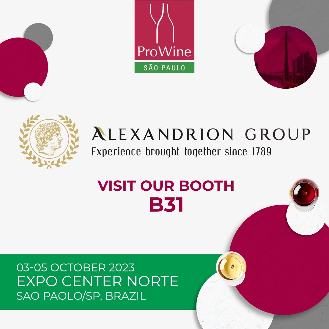 Alexandrion Group va fi prezent la ProWine São Paulo